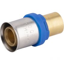 Unión Multicapa Cobre Quick Plomberie Multicapa Prensar Ø20 Cobre a Soldar Ø16