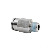 Racor recto Rosca Macho en 5 unidades para tubos de 4mm a 8mm Tubo 6mm - Rosca 1/8"