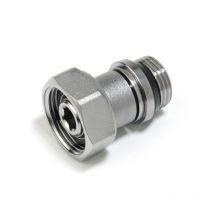 Rácor telescópico en latón cromado Giacomini R173TG 1/2'