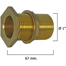 Raccord de sortie de réservoir avec filetage 1"