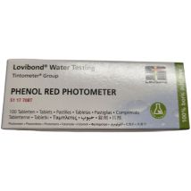 Recharge pastilles – 511770BT – Lovibond Phenol Red – Type de testeur – Analyse de l'eau de piscine