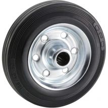 Dörner & Helmer Transportgeräterollen Rad Vollgummi 125 x 37 mm Traglast 100 kg Ersatzräder