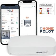 Avvolgitore elettrico smart RolloTron premium power per tapparelle fino 60 kg (circa 10 m²), per cinghia da 23 mm, comp. con telecomando (app & alexa