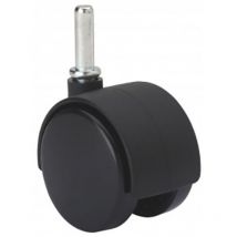 Doppelrad schwarz Kunststoff 40mm Spike 6x24mm 1-0441 Alex