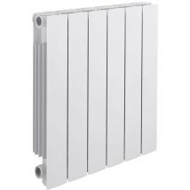 Incaltec - Radiador Agua Aluminio Serie One 700 Elementos Radiador: 4 elementos