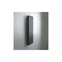 Radialight - Radiatore elettrico verticale wi-fi con luce led 180x45 cm colore grigio antracite icon ICO20112 Nero opaco