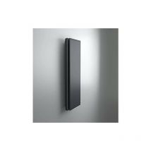 Radialight - Radiador eléctrico vertical 110 x 45 cm antracita icon ICO10111 Negro mate
