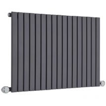 Radiador de Diseño Eléctrico Horizontal - Antracita - 635mm x 1000mm x 54mm - Sloane
