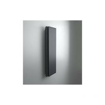 Radialight - Radiador eléctrico vertical wi-fi con luz led 150x45 cm gris antracita icon ICO15112 Negro mate