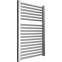 Toallero calefactable hidráulico 770 x 500 mm, color cromo Tekno Ercos ASTCRF930005000770 L500 H 770 Z 450