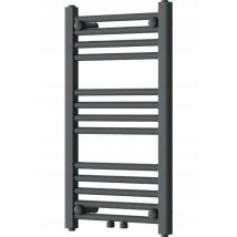 Radiador secatoallas eléctrico 238W 70x40x3cm, Gris