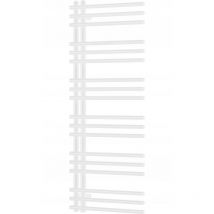 Radiador secatoallas eléctrico 456W 120x50x6,6cm, Blanco
