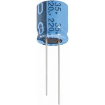 ECR1CPT101MFF200511 Elektrolyt-Kondensator radial bedrahtet 2 mm 100 μF 16 v 20 % (ø x h) - Jianghai