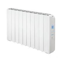 Radiateur 10 éléments farho ecogreen avec wifi intégré blanc - ecguw10