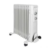 Clatronic - Radiateur bain d'huile 11R 2300W ra 3737 Blanc