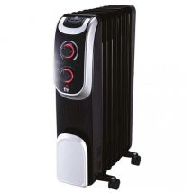 Radiateur 1500W 7 éléments noir RL15