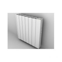 Ducasa - Radiateur mural à fluide thermique iEM 3G WiFi - 1500 w - Aff. lcd - Prog. - (Pack WiFi option) - Blanc