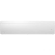 Noirot - Radiateur à inertie fonte Walter plinthe 1500W blanc connectable
