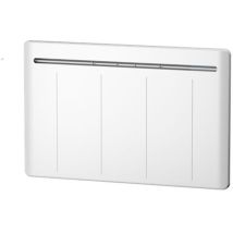 Radiateur À Inertie Sèche Fonte Chauffelec Keops Horizontal 1500w Blanc