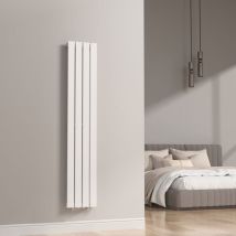 [neu.haus] - Radiateur à panneau plat Nore 540 w acier 160 x 30 cm blanc