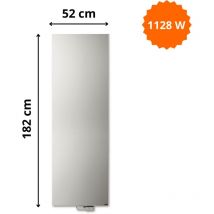 Vasco - Radiateur acier h. 182 x l. 52 cm Niva vertical N1L1 laqué