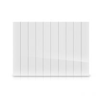 HJM - Radiateur ava horizontal Électrique à Inertie Céramique 2000W – Chauffage Économique, Programmable 24/7, Détecteur de Fenêtres Ouvertes,