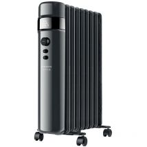Taurus-alpatec - Radiateur à bain d'huile noir à écran numérique Agadir - 2500W - taurus alpatec