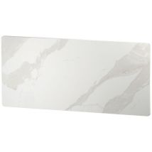 Intuis - Radiateur À Inertie Keramos Nativ Horizontal 2000w Marbre Blanc Signature K164117
