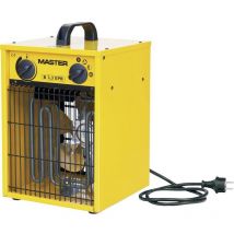 Master - Radiateur de chantier soufflant Klimatechnik B-3IT 230 v 1650 w, 3300 w - jaune, noir