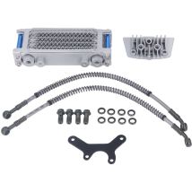 Jeffergarden - Ensemble de radiateur d'huile de moto Kit de système de refroidissement de refroidissement d'huile moteur de remplacement pour Monkey