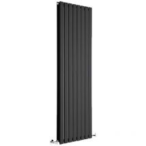 Radiateur Design Delta - Vertical Noir 160 cm x 56 cm x 5.8 cm 1762 Watts