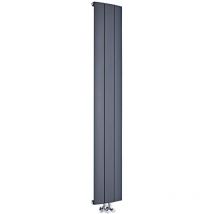 Radiateur Design Vertical Aluminium – Anthracite – 160 x 28cm – Aurora