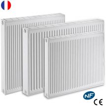 De Dietrich - Radiateur eau chaude Acier Blanc Type 22 ihr Chauffage central Taille - T22 ihr L60xH60 988W