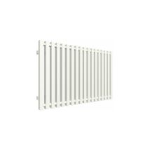 Matisère - Radiateur eau chaude blanc de 560mm de haut et 680mm de large - 504 Watt - TRI560/680SXB