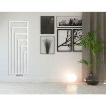 Azura Home Design - Radiateur eau chaude lira 1000 w - Blanc