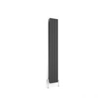 Matisère - Radiateur eau chaude metallic grey de 1400mm de haut 514mm de large - 750 Watt - FOR1400514V10LPMGR