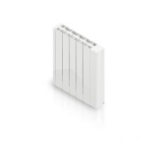 HJM - Radiateur électrique à inertie fluide 1000 w Alanis horizontal blanc