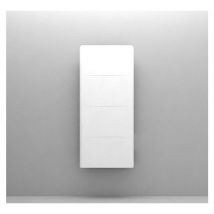 NYX - Radiateur éléctrique Acier Topaze 1500W Programmable Vertical Blanc