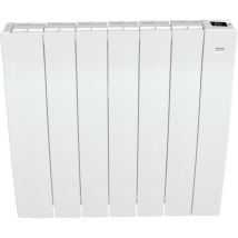 Le Radiateur Français - Radiateur électrique connecté galbé à inertie fluide Ambitieux 1000W