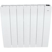 Le Radiateur Français - Radiateur électrique connecté galbé à inertie fluide Ambitieux 1500W