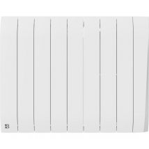 Bestherm - Radiatore elettrico fisso a inerzia secca in ceramica 2000W Tikey orizzontale bianco (senza spina)