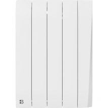 Bestherm - Radiatore elettrico fisso a inerzia secca in ceramica 1000W Tikey orizzontale bianco (senza spina)