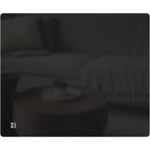 Bestherm - Radiateur électrique fixe à inertie sèche céramique façade en verre 1000W iris horizontal noir