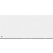 Bestherm - Cerámica+film 2000W Freya radiador eléctrico fijo horizontal blanco de inercia seca (sin enchufe)