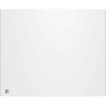 Bestherm - Radiador eléctrico fijo de inercia seca de hierro fundido 1000W bia horizontal blanco (sin enchufe)
