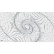 Radiador eléctrico fijo conectado wifi de inercia seca cerámica 1500W Bestherm ariane connect Design horizontal blanco (sin enchufe