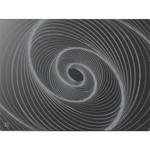 Bestherm - Elektrischer Festkörper-Heizkörper mit WLAN-Verbindung und Keramikinertie 1000W ariane connect Design horizontal schwarz (ohne Stecker)