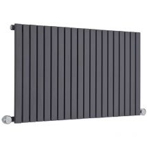 Sloane Électrique – Radiateur Design Horizontal – Anthracite – 63.5 x 118cm - Hudson Reed