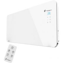 Sannover - Radiateur Electrique Mural en Verre Sorimo 1000 w Blanc