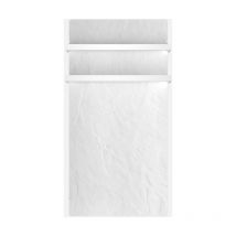 NYX - Radiateur éléctrique pierre Léda 1000W wifi Vertical Blanc